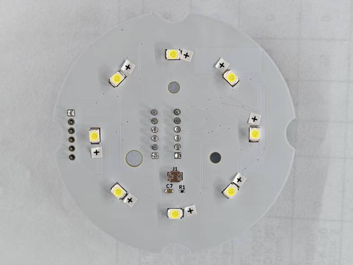 LED ring board second view